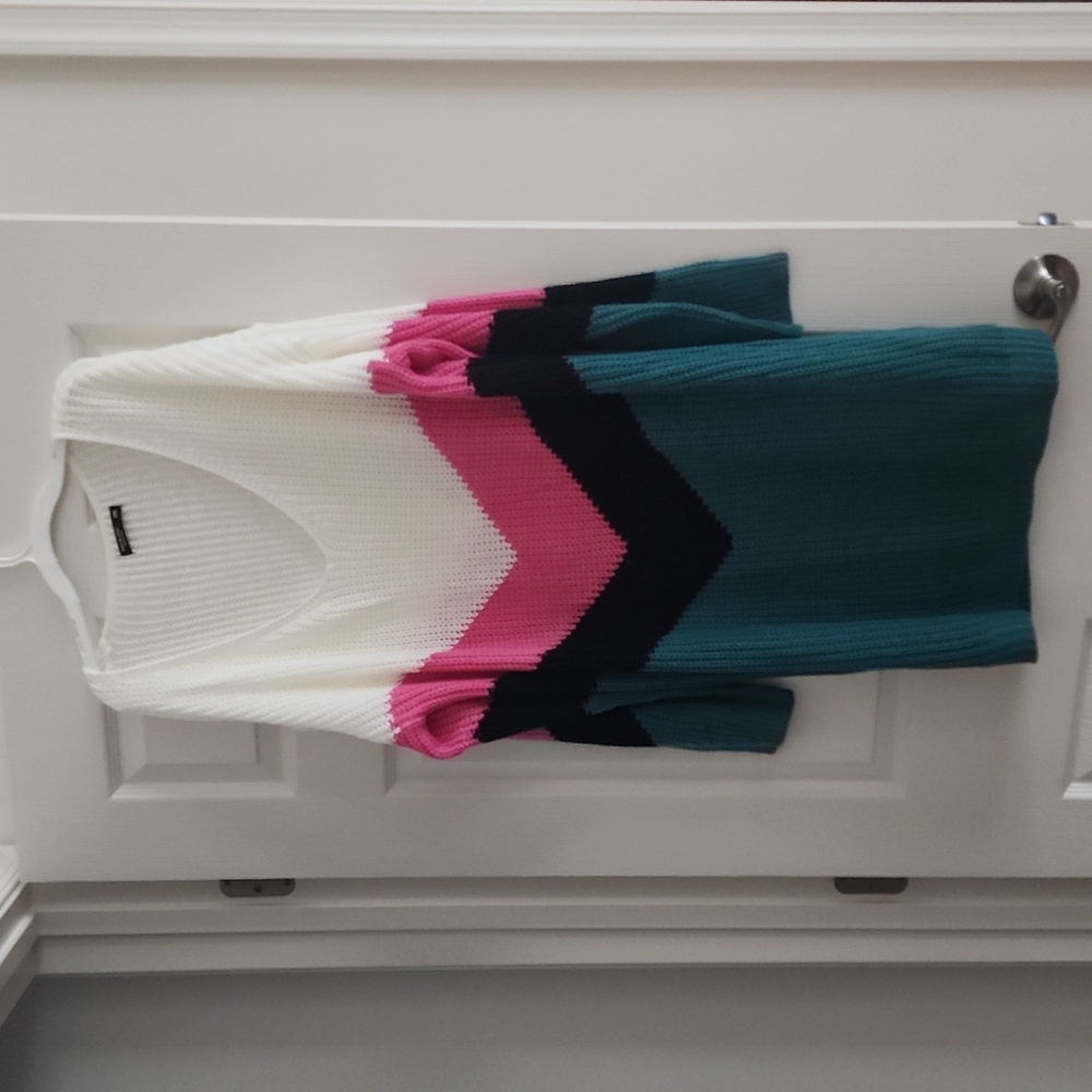 Shein plus size dress 2x multi color